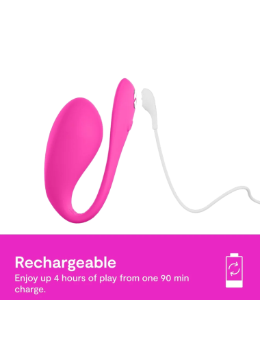 WE-VIBE - JIVE 2 WEARABLE EGG VIBRATOR ELECTRIC PINK