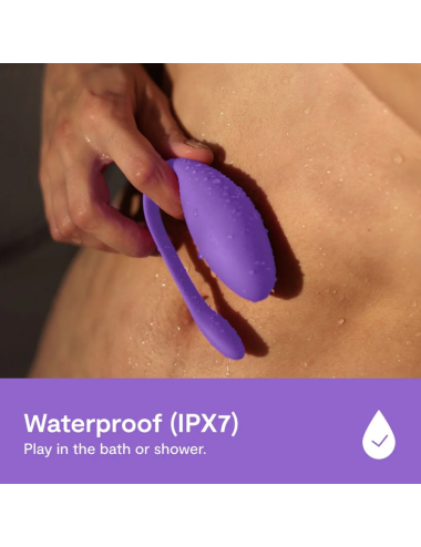 WE-VIBE - JIVE LITE APP-CONTROLLED WEARABLE EGG VIBRATOR PURPLE