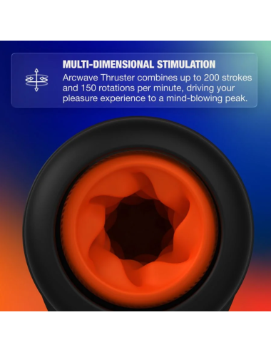 ARCWAVE - THRUSTER AUTOMATIC MALE STROKER WITH THRUSTING, ROTATION AND CONTROL