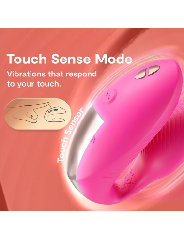 WE-VIBE - CHORUS PRO PREMIUM COUPLES VIBRATOR ELECTRIC PINK