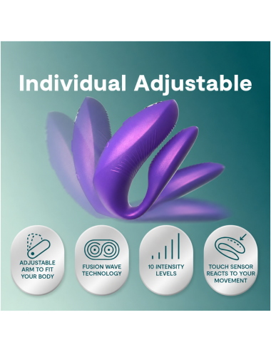 WE-VIBE - CHORUS PRO PREMIUM COUPLES VIBRATOR COSMIC PURPLE