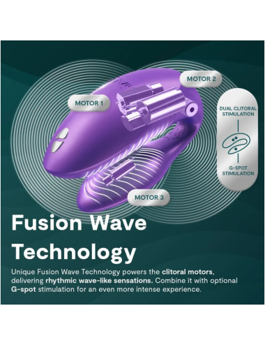 WE-VIBE - CHORUS PRO PREMIUM COUPLES VIBRATOR COSMIC PURPLE