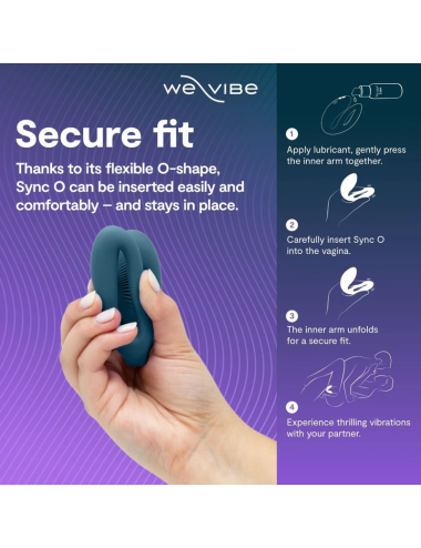 WE-VIBE - SYNC 2 ADJUSTABLE COUPLES VIBRATOR VELVET GREEN