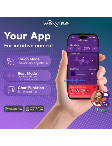 WE-VIBE - SYNC 2 ADJUSTABLE COUPLES VIBRATOR VELVET GREEN
