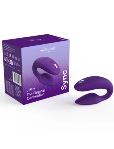 WE-VIBE - SYNC 2 ADJUSTABLE COUPLES VIBRATOR PURPLE